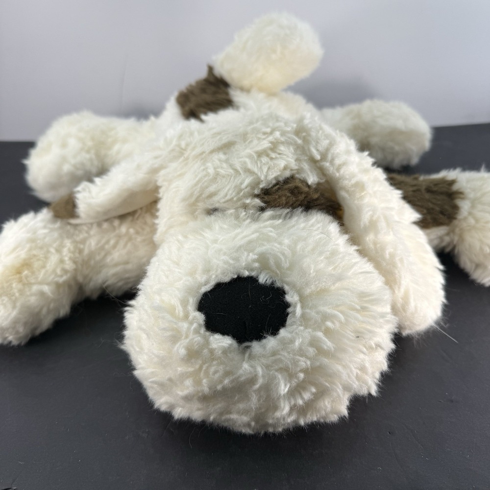Limited Too Patches Dog Collar Tag Y2K VTG Stuffed Animal 15" Plush Dog - Picture 2 of 9
